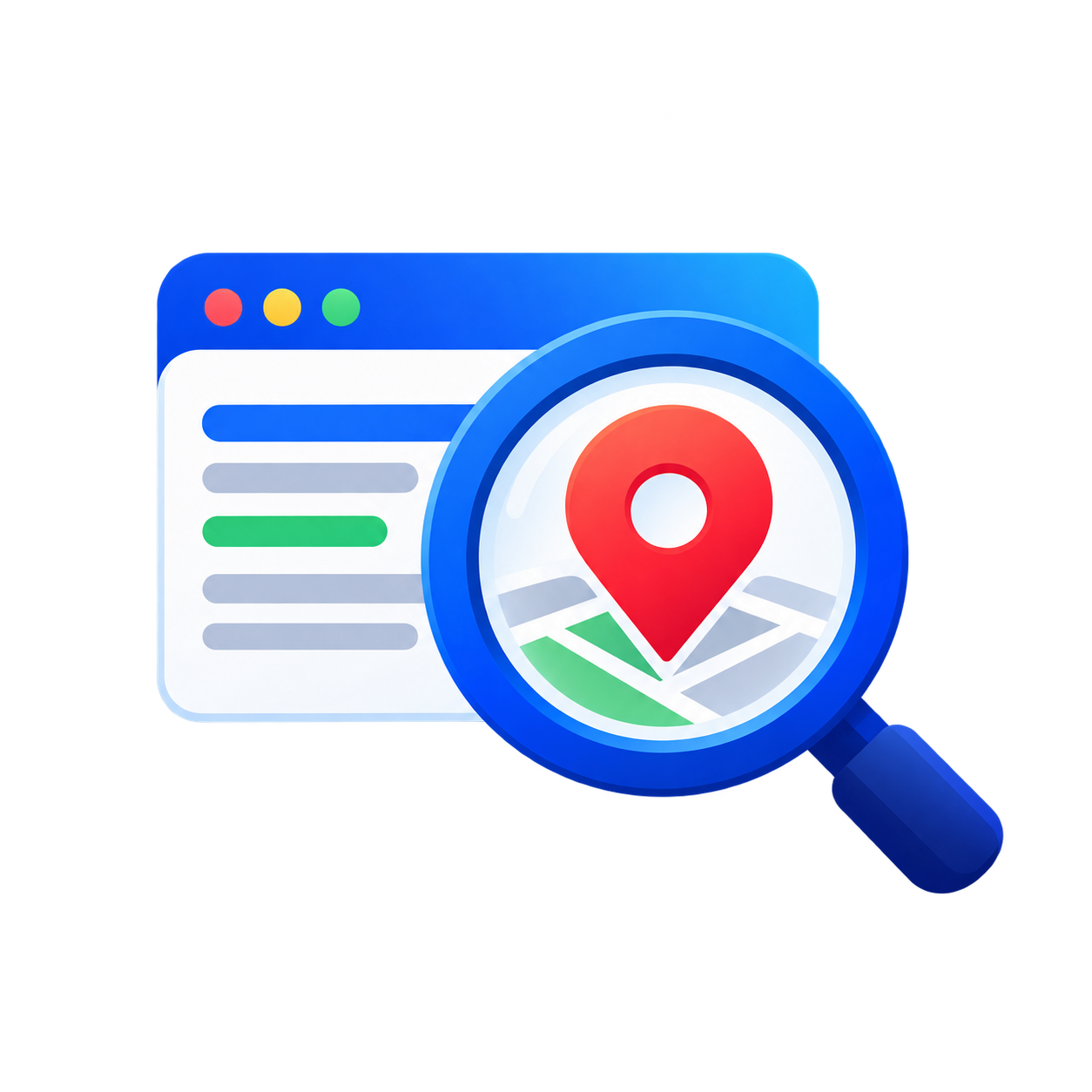 SEO and local search icon